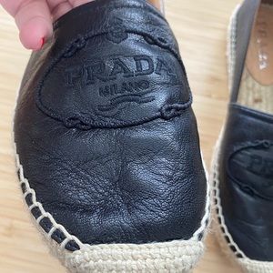 Prada black women shoes